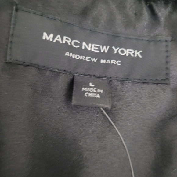 NWT MARK NEW YORK ANDREW MARC FAUX FUR VEST WITH FAUX SUEDE FRINGE - Picture 2 of 10